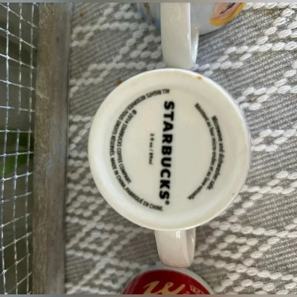 3 piece Bundle Starbucks Espresso Cups with handle. From 2004, 2014 and 2015. - Picture 5 of 6